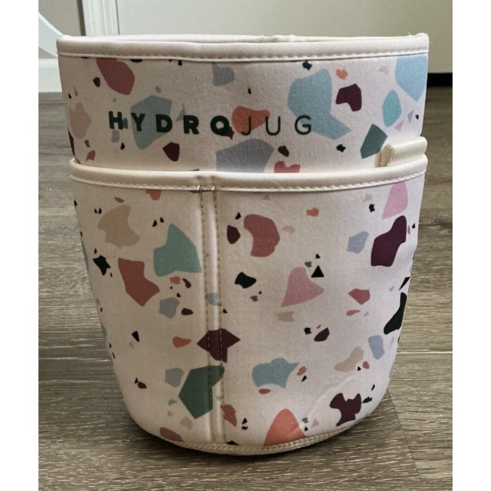 Hydro Jug Floral‎ Colorful Water Bottle Sleeve -No Strap